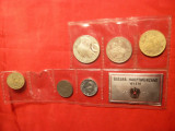 Set monede ,unele necirculate 1973 Austria. Moneda 10 Shill. este din argint