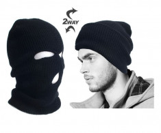 Cagula ski cagula snowbord face mask cagula unisex cagula protectie Cagule iarna cagula armata cagula camuflaj cagula 3 gauri cagula universala masca foto