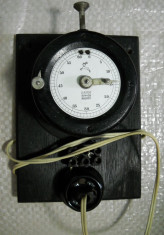 ceas aparat vintage vechi temporizator mecanic anii 1920 laborator foto foto