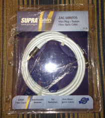 Cabluri optice SUPRA Cables ZAC MINTOS Mini Plug-TOSLINK de 4m lungime sigilate la cel mai bun pret! foto