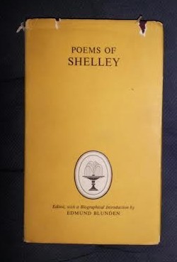 P B Shelley SELECTED POEMS ed. critica velina Collins 1965 cartonata cu supracoperta foto