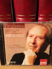 BRAHMS - Concerto Pianoforte n 1/ Claudio Arrau (2001/EMI REC) cd NOU/SIGILAT foto
