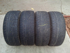 Anvelope iarna sh 4 x 225/55/16 Pirelli Sottozero, profil 5-6 mm, import Elvetia, garantie foto