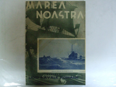 Marea Noastra Revista ligii navale romane Anul VII Nr. 5 Mai 1938 foto