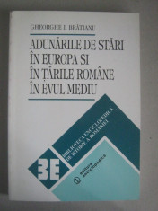 Gheorghe I. Bratianu - Adunarile de stari in europa si in tarile romane in evul mediu foto