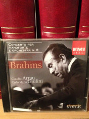 BRAHMS - Concerto Per Pianoforte/ Orchestra n 2 / C. Arrau (2001)-cd NOU/SIGILAT foto