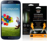 Cumpara ieftin Folie protectie ecran ultrarezistenta BUFF Samsung Galaxy s4 mini i9190 + folie protectie ecran + expediere gratuita