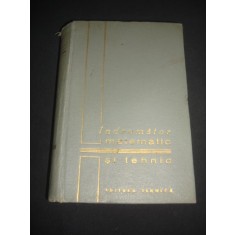 INDRUMAR MATEMATIC SI TEHNIC {1964}
