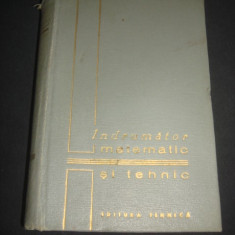 INDRUMAR MATEMATIC SI TEHNIC {1964}