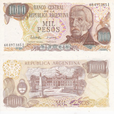 ARGENTINA 1.000 pesos UNC!!! foto