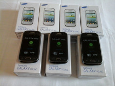 Oferta Samsung - Telefon mobil Samsung Galaxy Young S6310 Deep Blue Andoid Produs Nou Garantie 24 LUNI foto