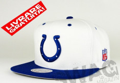 Sapca Mitchell and Ness Indiana Colts NFL Snapback foto