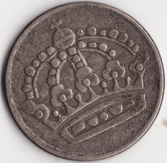 Moneda - Regatul Suediei - 50 Ore 1953 - Gustaf al VI-lea Adolf - TS - Argint foto