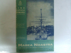 Marea Noastra Revista ligii navale romane Anul VIII Nr. 5 Mai 1939 foto