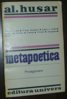 AL. HUSAR - METAPOETICA (PROLEGOMENE) [1983] foto