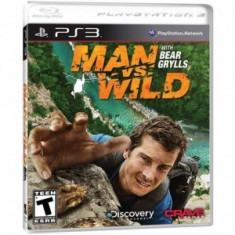 JOC PS3 MAN vs. WILD with BEAR GRYLLS ORIGINAL / STOC REAL / by DARK WADDER foto