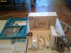 Consola Nintendo Wii Alba Modata, Placa video originala, wii motion plus, light gun, jocuri(200+) foto