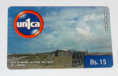 Cartela telefonica - CASA DIN LEMNA - BOCA DE MANGLE - VIA IRAYA- VENEZUELA - 2+1 gratis toate produsele la pret fix - CHA984 foto