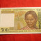 Bancnota 500 Franci Madagascar , cal.NC