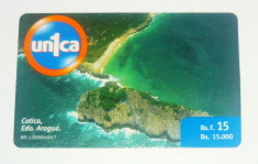 Cartela telefonica - PEISAJ - OCEAN - ARAGUA - VENEZUELA - 2+1 gratis toate produsele la pret fix - CHA973 foto