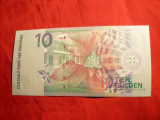 Bancnota 10 Guldeni 2000 Suriname , cal.NC