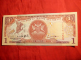 Bancnota 1 Dolar 2002 Trinidad Tobago , cal.NC