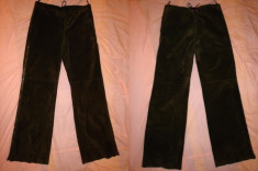 Pantaloni din piele naturala MIU MIU By Prada 100% originali foto