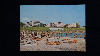 Mangalia - Vedere de pe plaja &amp;#039;81- Circulat - Intreg postal foto