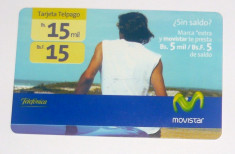 Cartela telefonica - MOVISTAR - TINERI - VENEZUELA - 2+1 gratis toate produsele la pret fix - CHA1007 foto