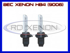 BEC BECURI XENON PLASTIC - HB4 (9006) 35W / 55W - 3000K, 4300K, 5000K, 6000K, 8000K - CALITATE PREMIUM foto