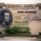 36. SPANIA FELIPE II 2X100 PESETAS 1925 SERII CONSECUTIVE VF/AUNC SR. 843-844