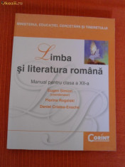 Manuale Limba Romana clasa a XII-a / Editura Art si Corint foto