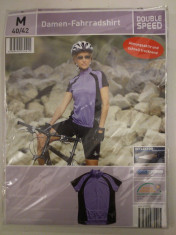 TRICOU BICICLIST DAMA NOU M S GERMANIA CICLISM BIKER BIKE BICICLETA CICLIST FITNESS PERFORMANCE COOLMAX REFLEKTOR foto