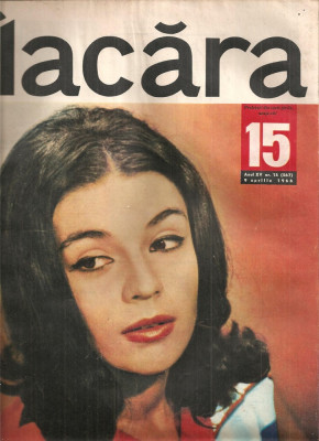 (C4603) REVISTA FLACARA, ANUL XV, NR. 15 (567), 9 APRILIE 1966 foto