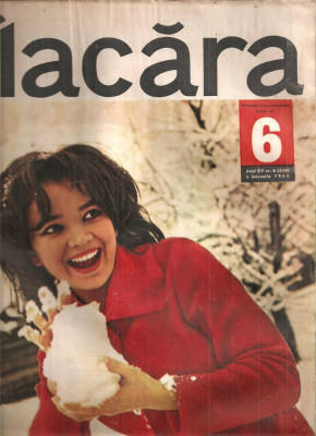 (C4597) REVISTA FLACARA, ANUL XV, NR. 6 (558), 5 februarie 1966 foto