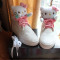 Adidasi ghete Hello Kitty produs ORIGINAL SANRIO.COLECTIE NOUA. LIVRARE GRATUITA