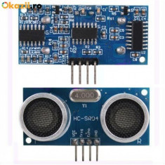 Senzor Ultrasonic distanta HC-SR04 Arduino / PIC / AVR / ARM / STM32 foto