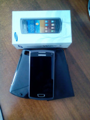 Smartphone Samsung Wave 3+husa protec?ie spate+husa protec?ie spate ?i fa?a foto