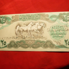 Bancnota 25 Dinari Iraq , cal.NC