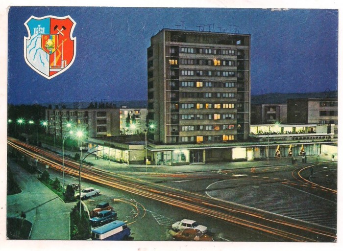#carte postala(ilustrata) - DEVA-vedere nocturna