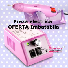 Freza Electrica Profesionala Pila Unghii False 20.000 rpm gel uv Freze Electrice Manichiura Pedichiura foto