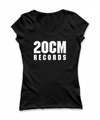 TRICOU DAMA PERSONALIZAT, CADOU - &amp;quot;PARAZITII 20CM RECORDS&amp;quot; foto