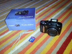 Canon PowerShot SX120 IS + card 4 GB + husa foto