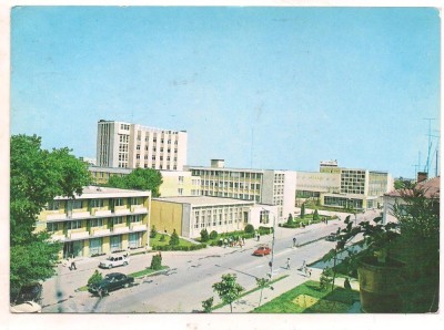 carte postala(ilustrata) - TULCEA-Strada Pacii foto