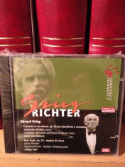 SVIATOSLAV RICHTER /SYLVIA McNAIR - EDVARD GRIEG (1957/EMI /1991) cd nou/sigilat foto