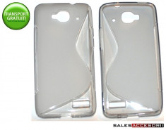 HUSA ORANGE HIRO SILICON GEL TPU S-LINE GRI - TRANSPORT GRATUIT POSTA RO! foto