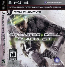 JOC PS3 TOM CLANCY&amp;#039;s SPLINTER CELL BLACKLIST SIGILAT ORIGINAL / STOC REAL / by DARK WADDER foto