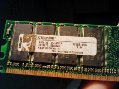 Vand memorii Ram Kingston 1Gb, DDR1, 400 Mhz foto