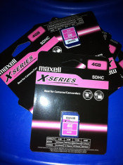 MAXELL X-SERIES SDHD 4 GB foto