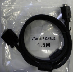 Cablu VGA Mama-Tata 1.5M foto